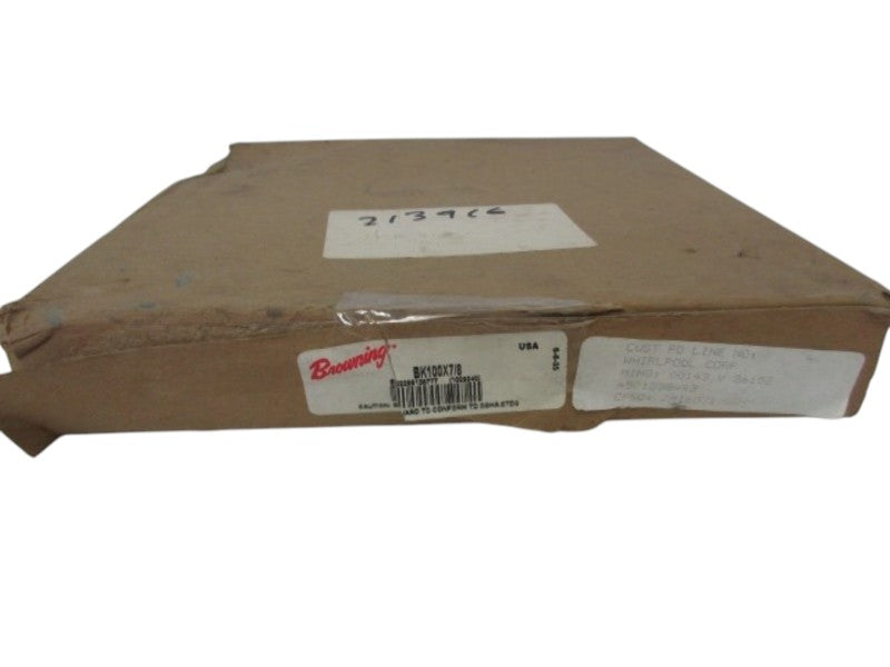 BROWNING 1029248 BK100 V-BELT PULLEY 7/8"  NSMP