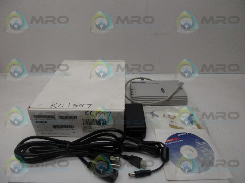 SYMBOL TECHNOLOGIES CB-1000-0000-US WIRELESS LAN CLIENT BRIDGE  NSMP