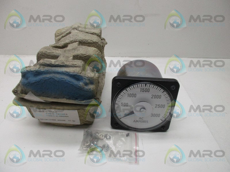 WESCHLER 103131LSUA PANEL METER 0-3000 AC AMPERES  NSMP