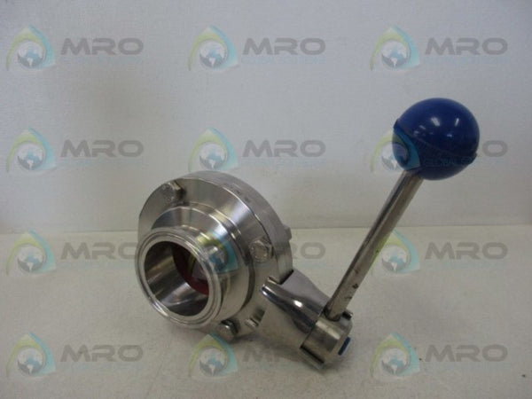 316L DN2 42117 BUTTERFLY VALVE WITH HANDLE  NSNP