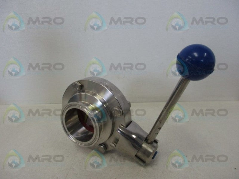 316L DN2 42117 BUTTERFLY VALVE WITH HANDLE  NSNP