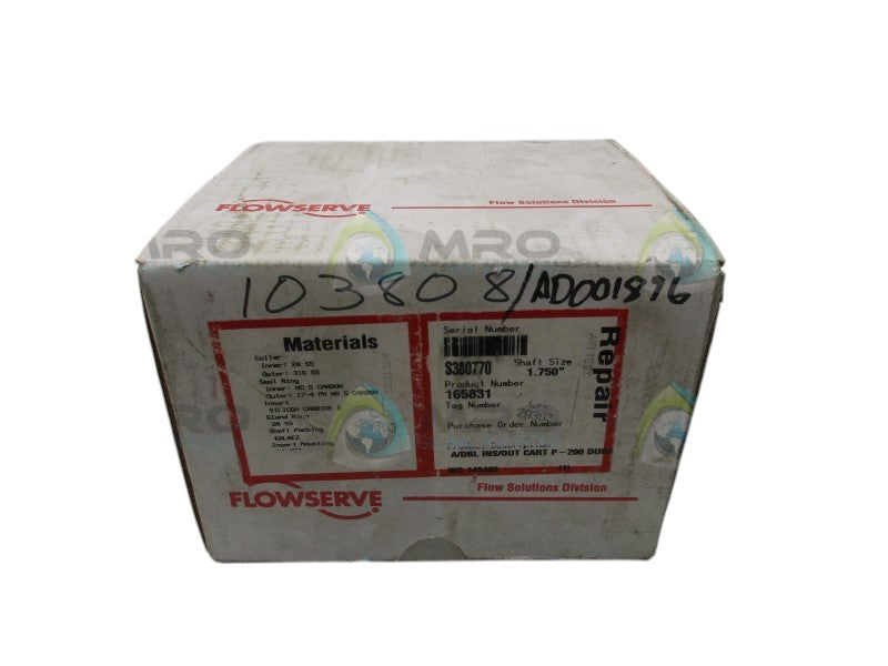 FLOWSERVE 165831 SEAL CARTRIDGE  NSMP