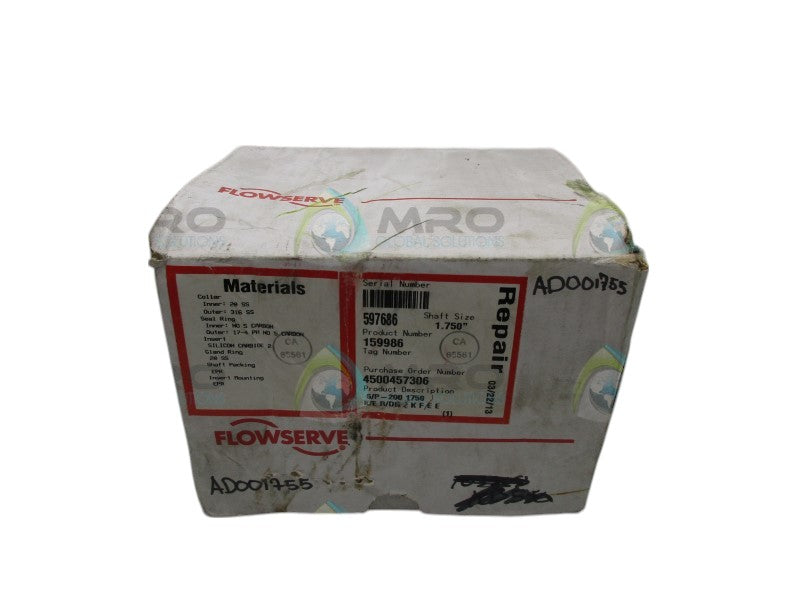 FLOWSERVE 159986 SEAL CARTRIDGE  NSMP