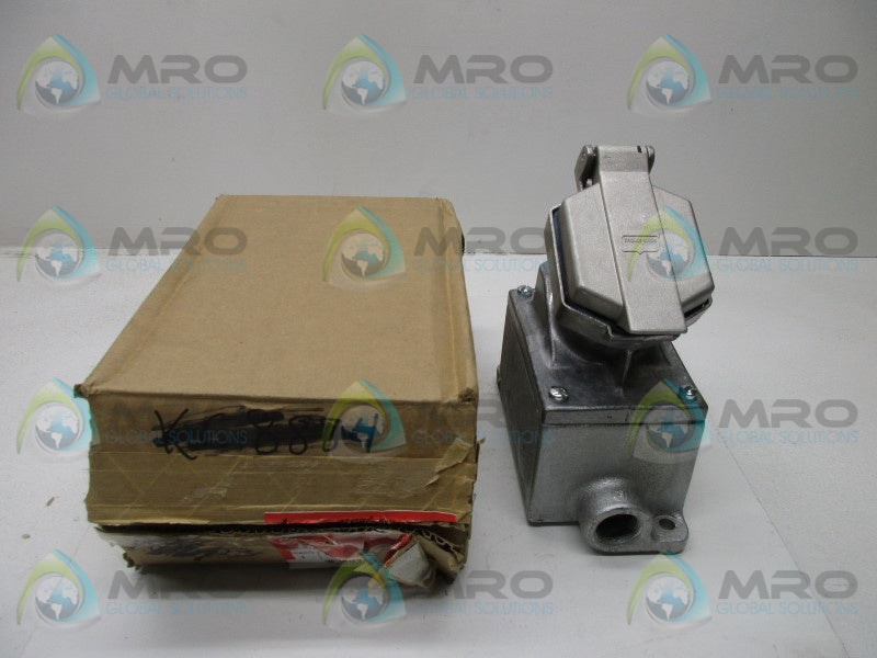CROUSE HINDS CPS152201 DELAYED ACTION CIRCUIT BREAKING RECEPTACLE  NSMP