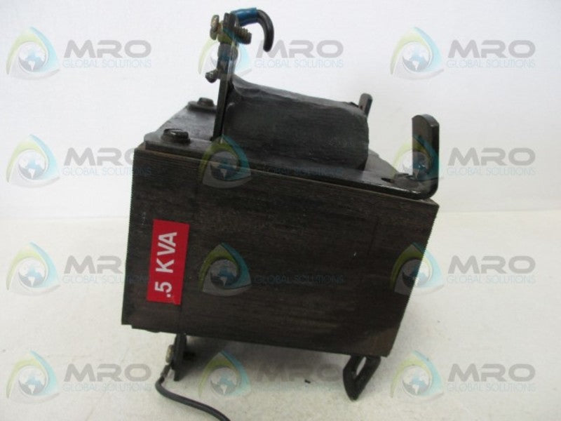 SQUARE D 9070-EO-51 SER. B CONTROL TRANSFORMER  UNMP