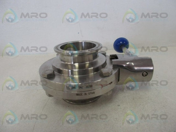 316L DN2 30288 BUTTERFLY VALVE WITH HANDLE  NSNP