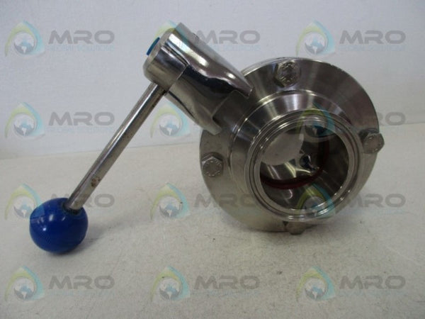 316L DN2 30288 BUTTERFLY VALVE WITH HANDLE  NSNP