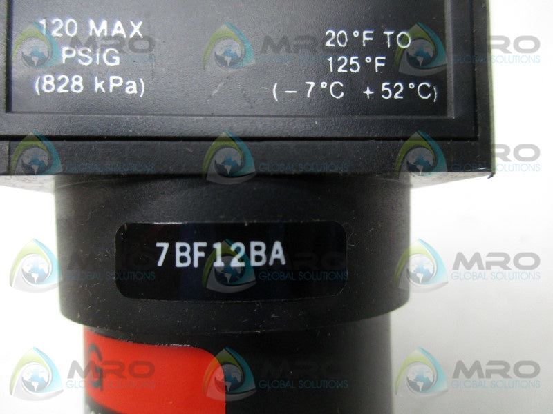 SCHRADER BELLOWS 7BF12BA REGULATOR  NSMP