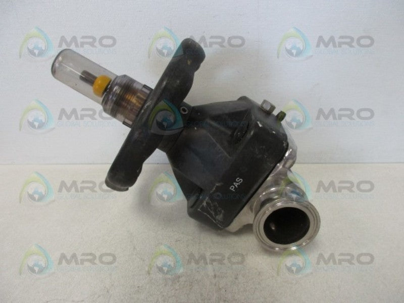 ITT PAS 1-1/2" SANITARY DIAPHRAGM VALVE ASSEMBLY  UNMP