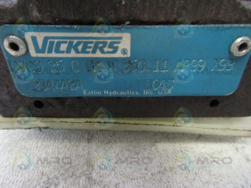 VICKERS CVCS-25-C-S2-W-250-11-AP99-X99 HYDRAULIC VALVE  NSNP