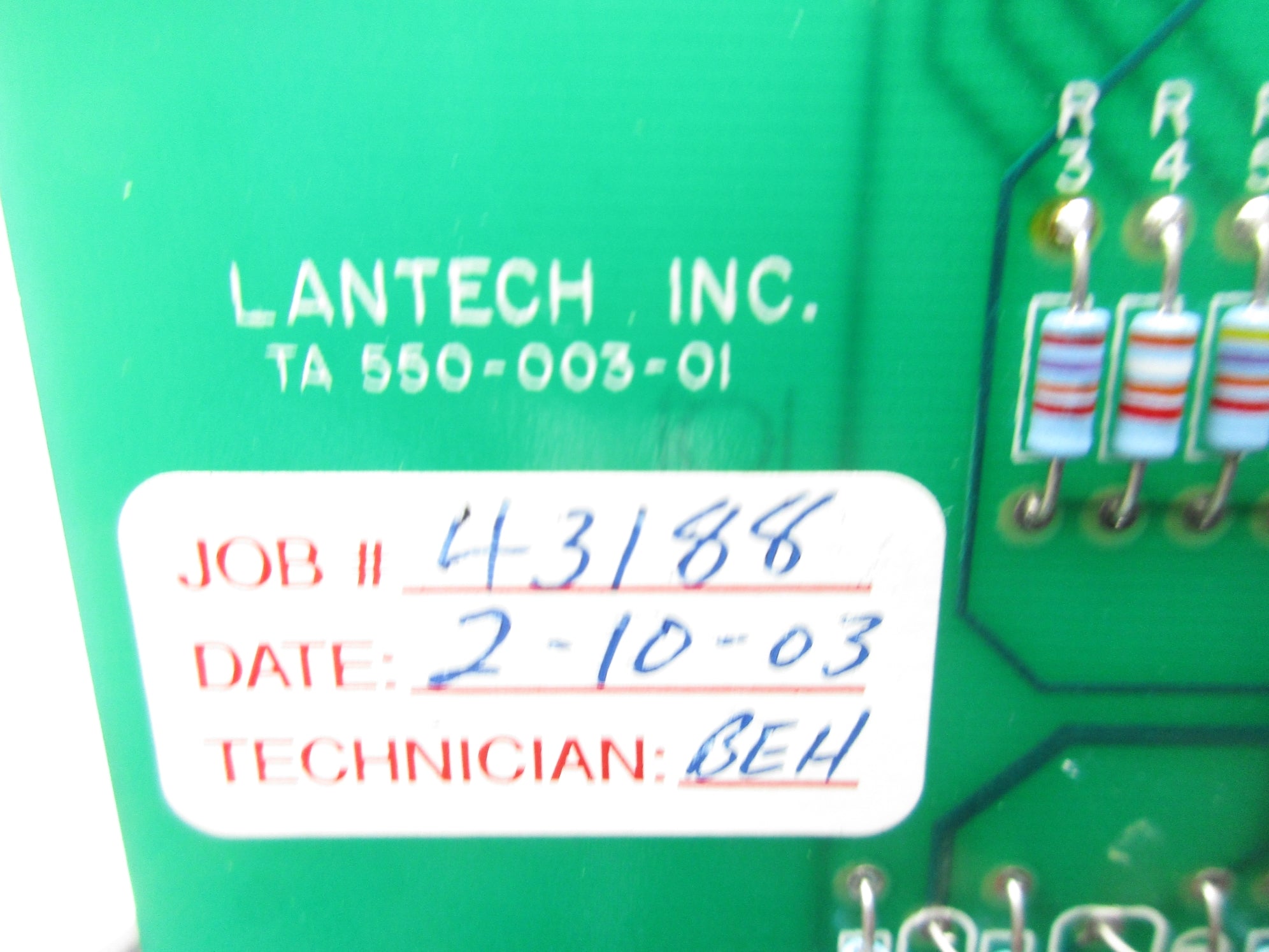 LANTECH TA550-003-01 UNMP