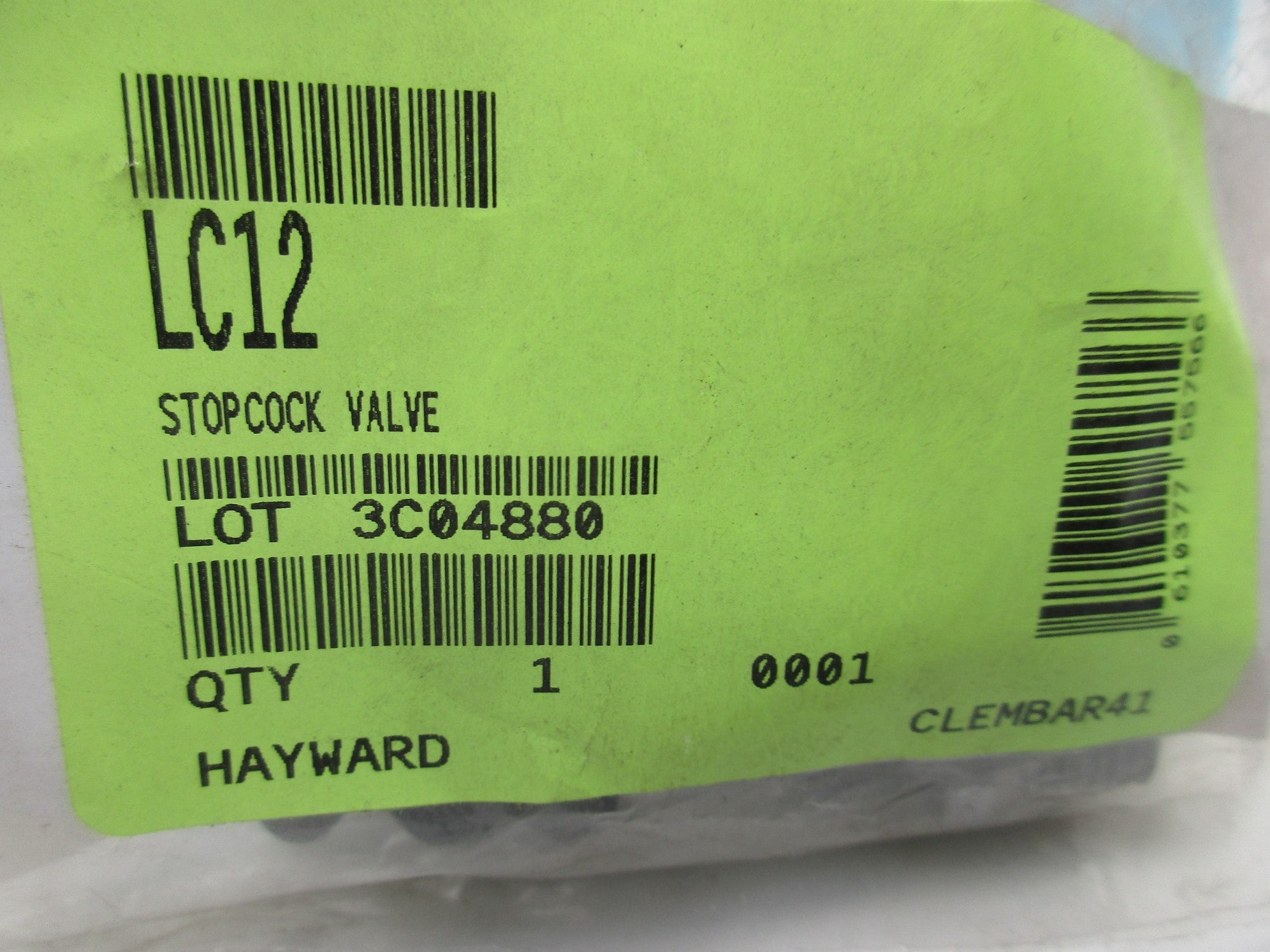 HAYWARD LC12 NSMP