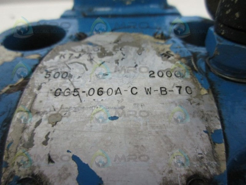VICKERS CG5-060A-C-W-B-70 SOLENOID CONTROLLED RELIEF VALVE  UNMP