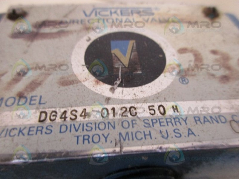 VICKERS DG4S4-012C-50 DIRECTIONAL VALVE  UNMP
