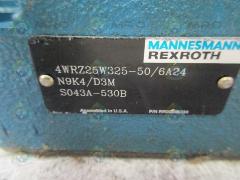 REXROTH 4WRZ25W325-50/6A24 HYDRAULIC VALVE  NSNP