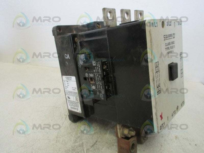 SQUARE D 8502-PJ5.11 CONTACTOR  UNMP