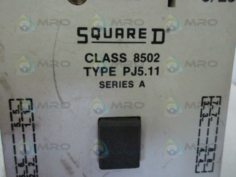 SQUARE D 8502-PJ5.11 CONTACTOR  UNMP