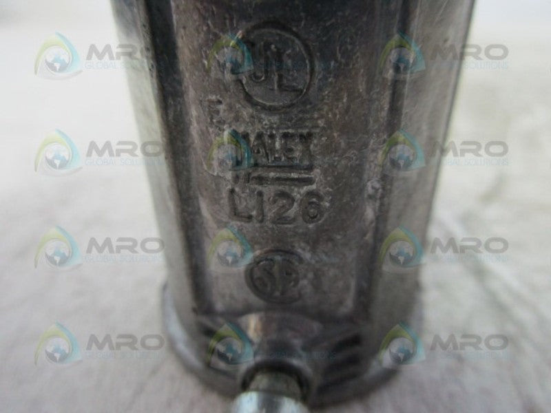 HALEX L126 SET SCREW CONNECTOR  NSNP