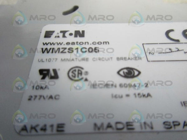 EATON WMZS1C05 CIRCUIT BREAKER  UNMP