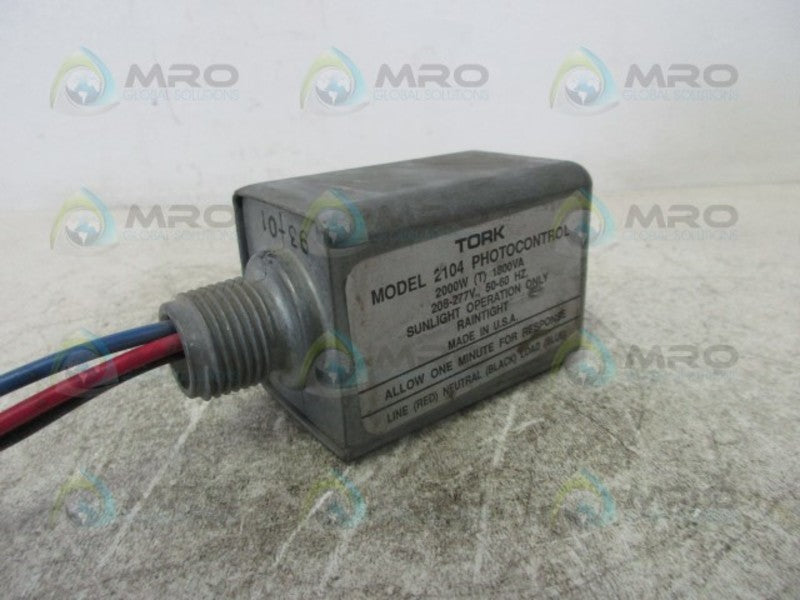 TORK MODEL 2104 PHOTOCONTROL  UNMP