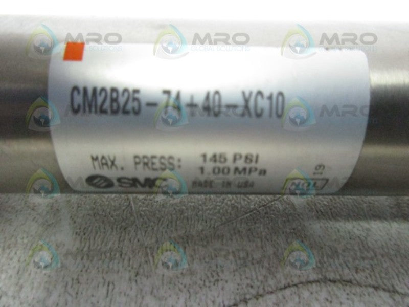 SMC CM2B25-74-40-XC10 PNEUMATIC AIR CYLINDER  NSNP