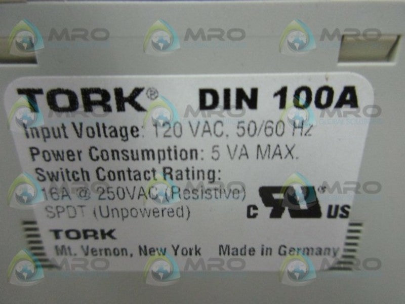 TORK DIN100A TIMER SWITCH  NSMP
