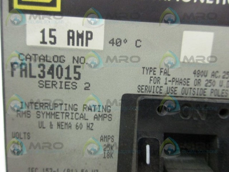 SQUARE D FAL34015R 15A (GREY)(REMANUFACTURED)  NSMP