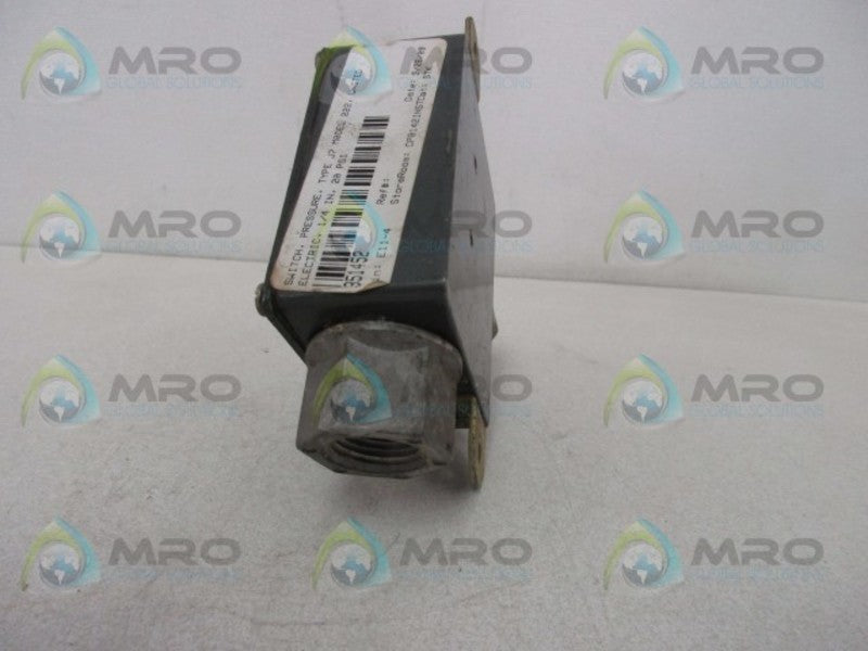UNITED ELECTRIC J7222 PRESSURE CONTROL  UNMP