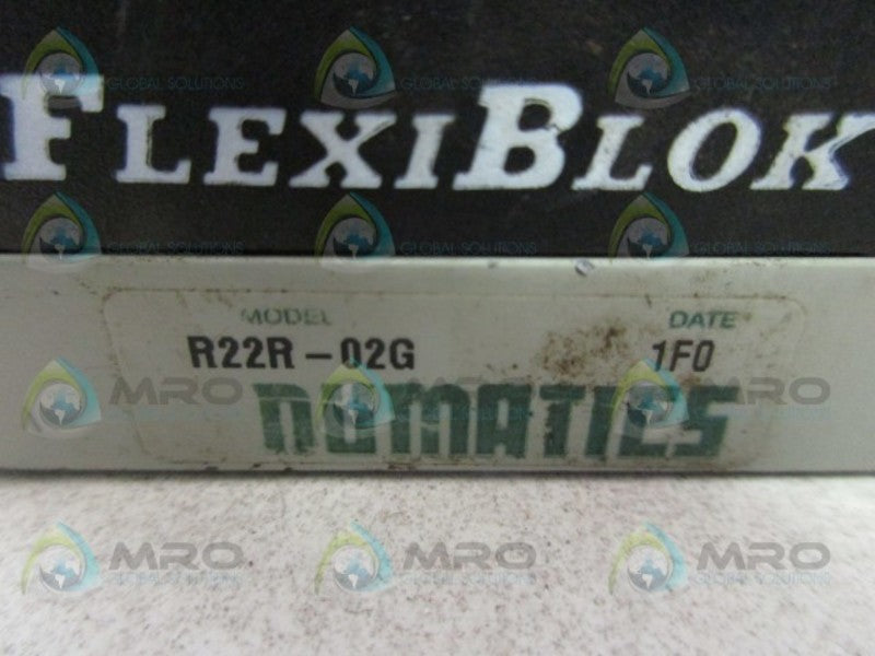NUMATICS R22R-02G PNEUMATIC AIR PRESSURE REGULATOR  UNMP