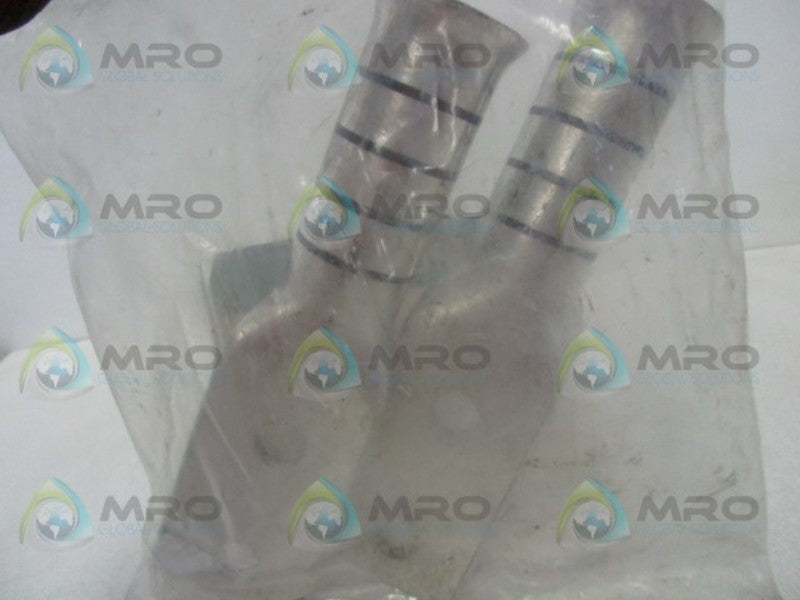 PANDUIT LCCF600-12-6 TWO HOLE FLEX LUGS (PKG OF 2)  NSMP