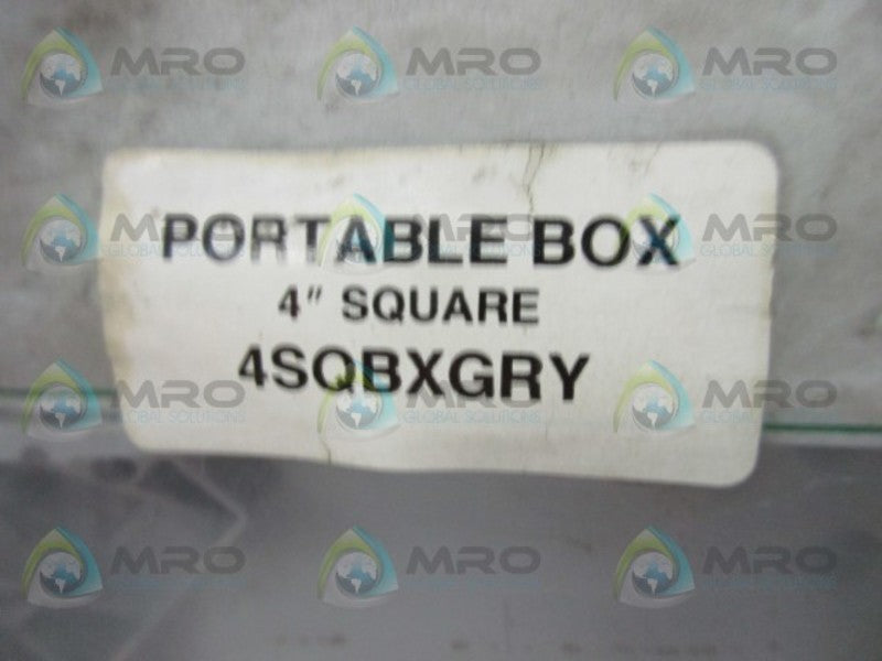 BRYANT 4SQBXGRY PORTABLE BOX  NSMP