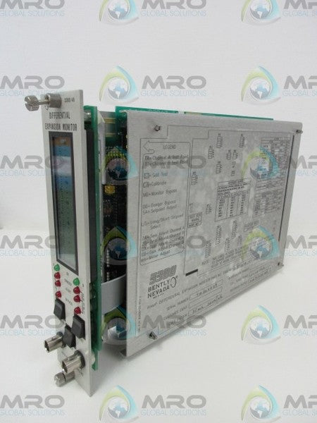 BENTLY NEVADA 3300/46-08-04-01-00 DIFFERENTIAL EXPANSION MONITRO  NSNP