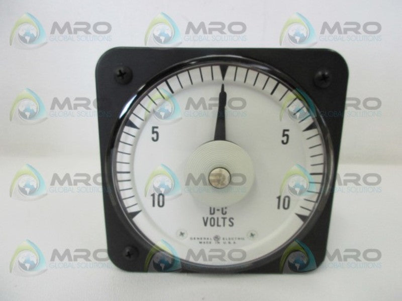 GENERAL ELECTRIC 50-100012MTMT2JHH DC VOLTMETER  UNMP