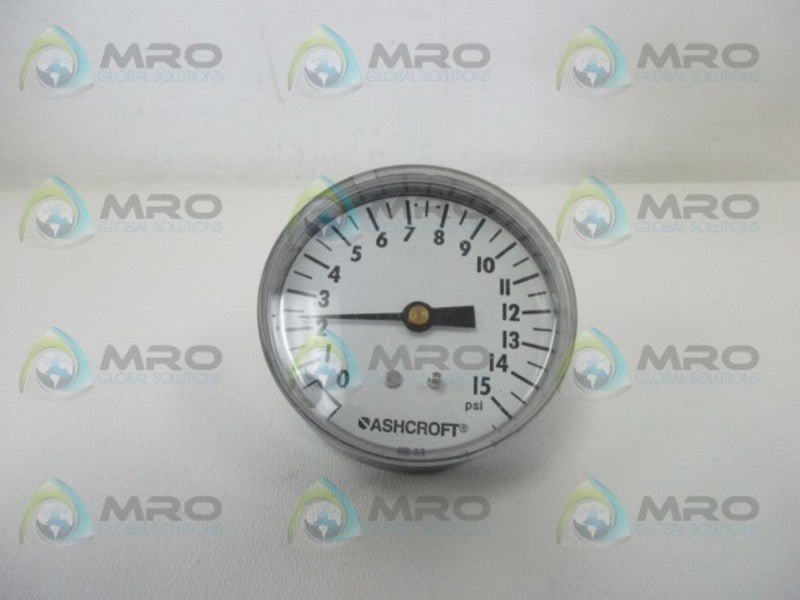 ASHCROFT 436-02 PRESSURE GAUGE  UNMP