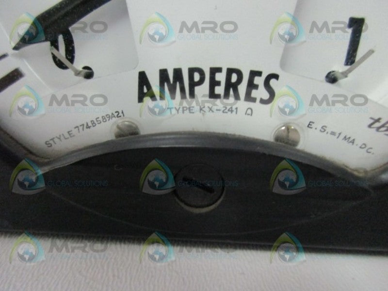 WESTINGHOUSE 774B589A21 DC PANEL METER  UNMP