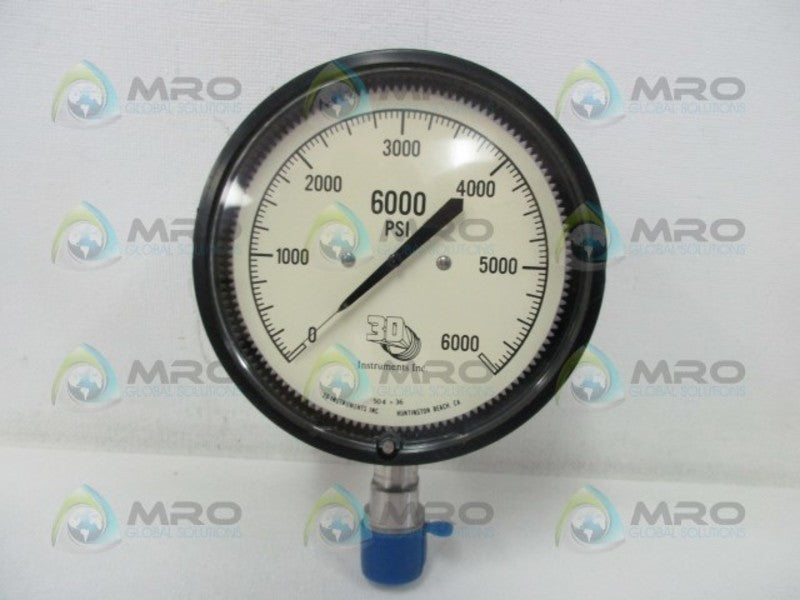 3D INSTRUMENTS 25504-36C51SCO PRESSURE GAUGE  NSMP
