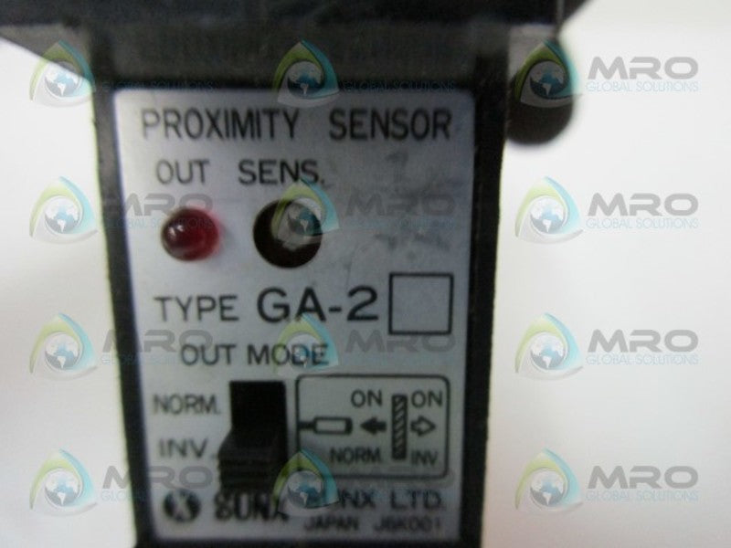 SUNX GA-2 PROXIMITY SENSOR AMPLIFIER  UNMP