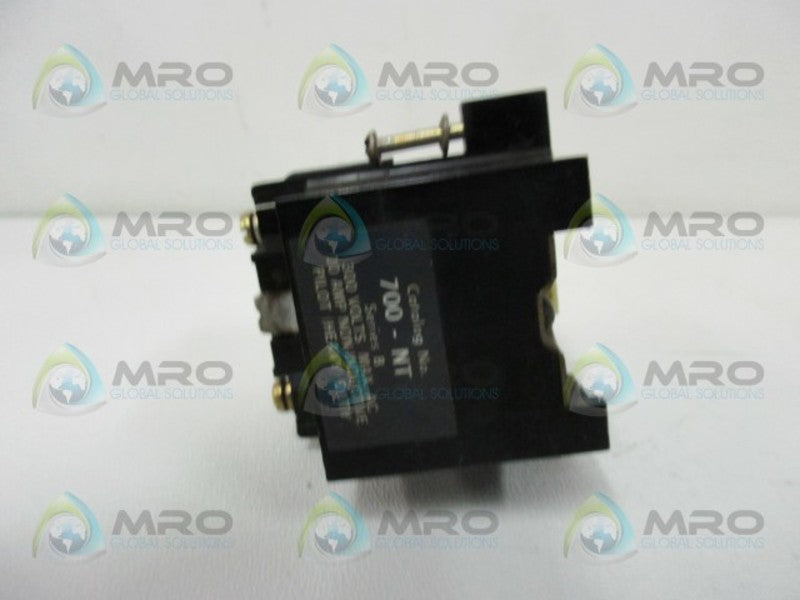 ALLEN BRADLEY 700-NT SER. B RELAY TIMER  UNMP