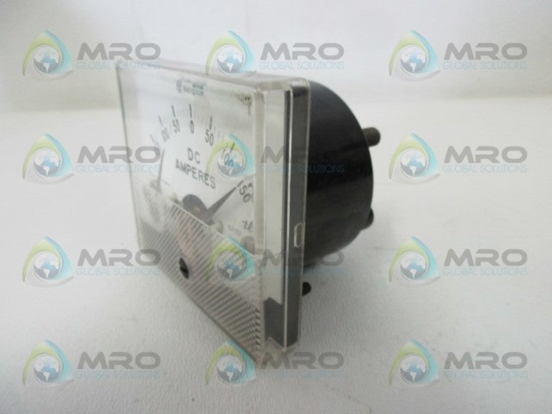 WESTINGHOUSE GX-332 KILOAMPERES PANEL METER 150-0-150  UNMP