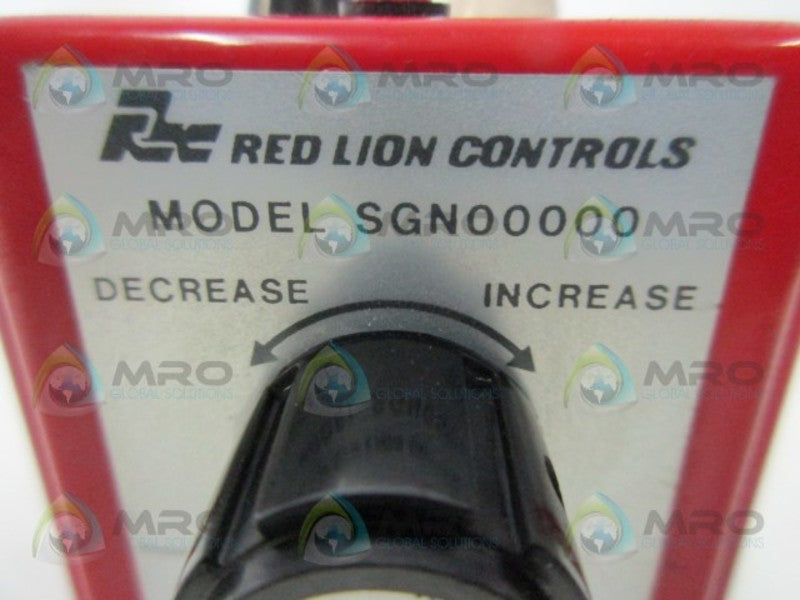 RED LION CONTROLS SGN00000 SIGNAL GENERATOR  UNMP