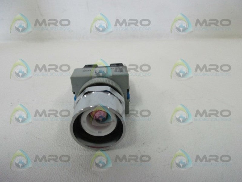 IDEC AOLFW29910D-R-120V EMERGENCY PUSH BUTTON  UNMP