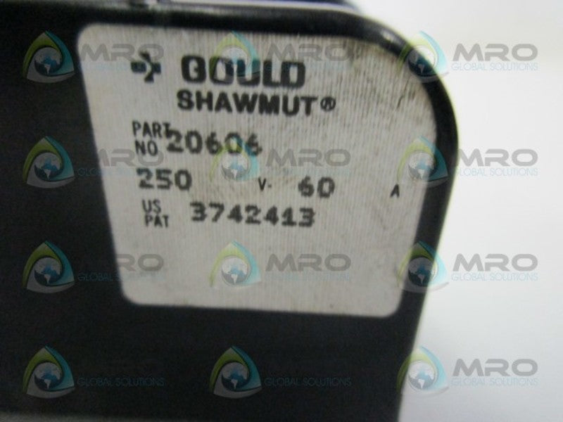 GOULD SHAWMUT 20606 FUSE BLOCK  UNMP