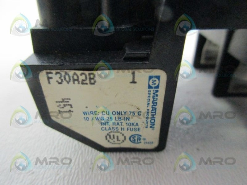 MARATHON F30A2B FUSE HOLDER  UNMP