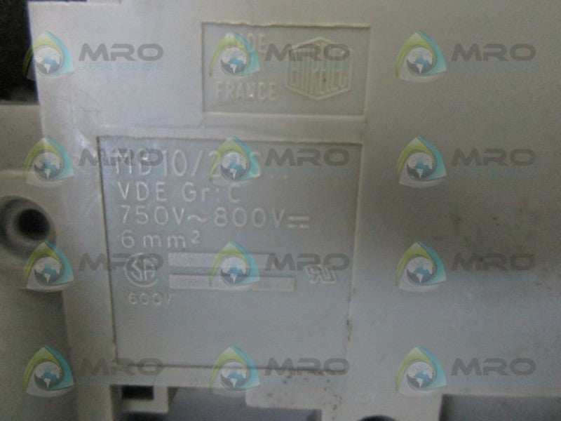 ENTRELEC MB10/22S TERMINAL BLOCK  UNMP