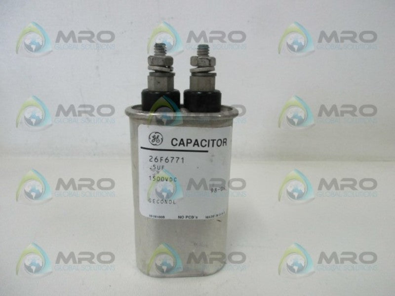 GENERAL ELECTRIC 26F6771 CAPACITOR  UNMP