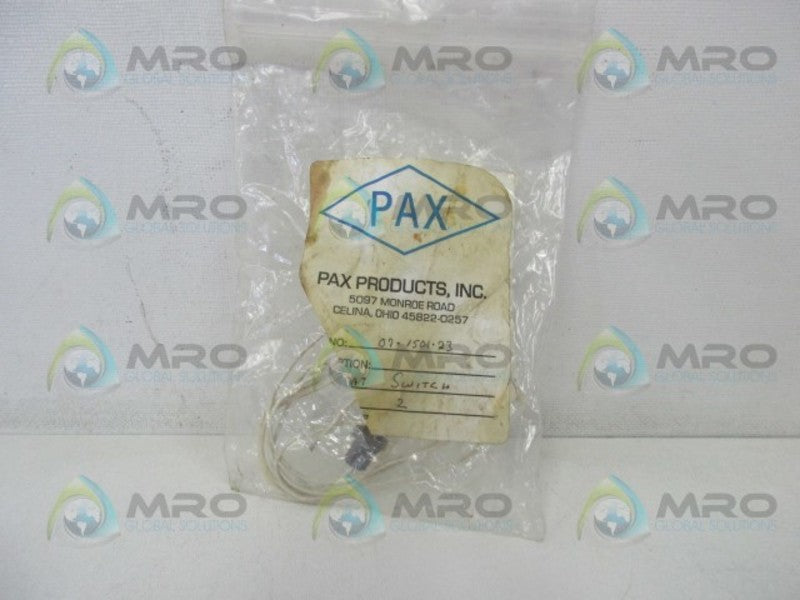 PAX PRODUCTS 07-1501-23 FLOAT SWITCH  NSNP