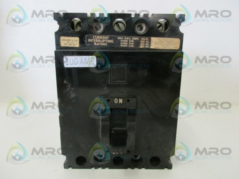 SQUARE D FAL32100 CIRCUIT BREAKER  UNMP