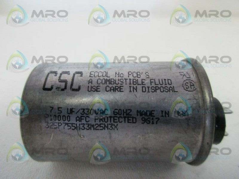 CSC 325P755H33M25N3X CAPACITOR  UNMP