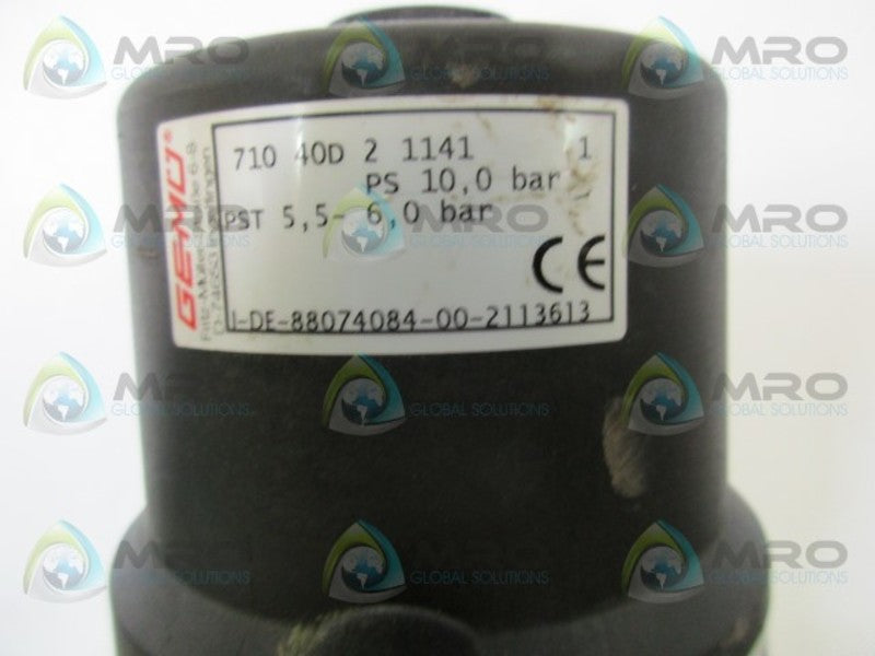GEMU 71040D21141 GLOBE VALVE  UNMP