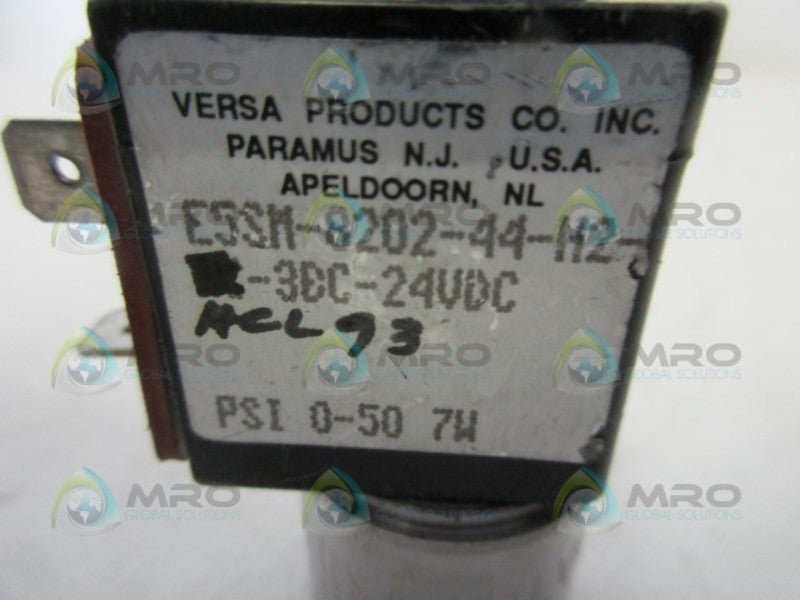 VERSA E5SM-8202-44-H2-3DC-24VDC VALVE (AS PICTURED)  UNMP
